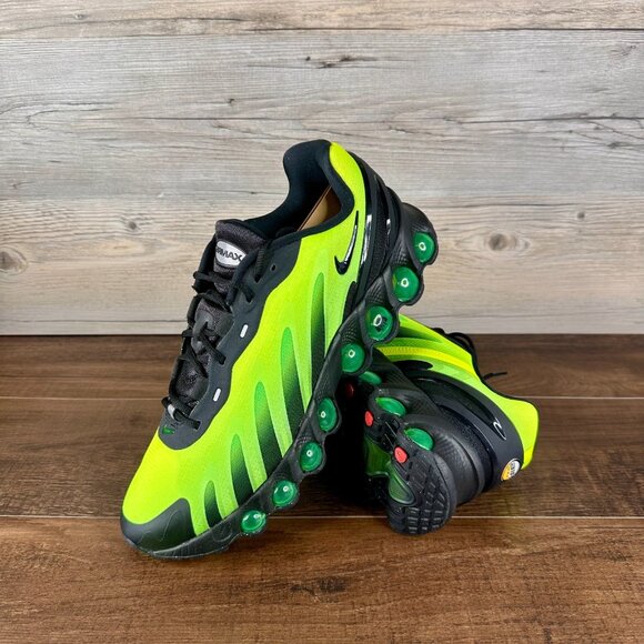 Nike Air Max DN8 Mens Size 11 Black Green Strike Volt HQ4681 010 - Picture 1 of 9
